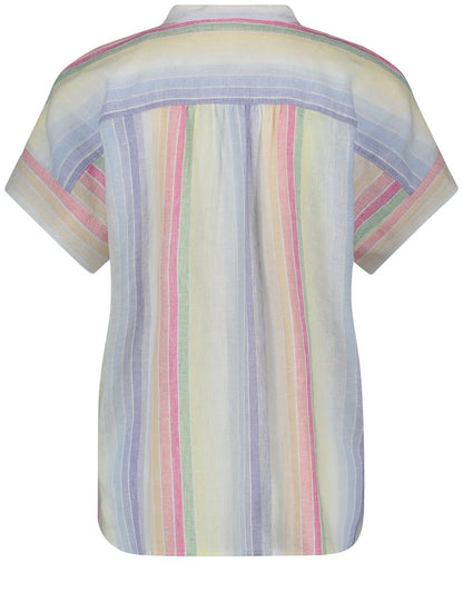Pastel Striped Blouse