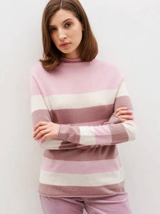 Pullover with Block Stripes