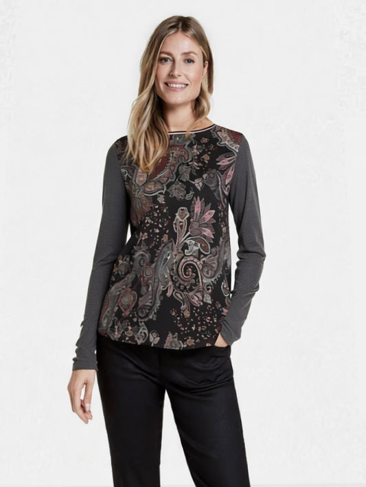 Top with Silky Front
