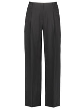 Wide-Leg Trousers with Pleats