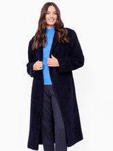 Wool Coat with a Bouclé Finish
