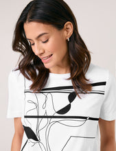 Top with Abstract Print*