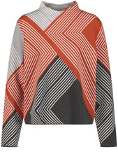Pullover with a Graphic Pattern