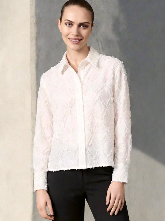 *NEW Textured Blouse