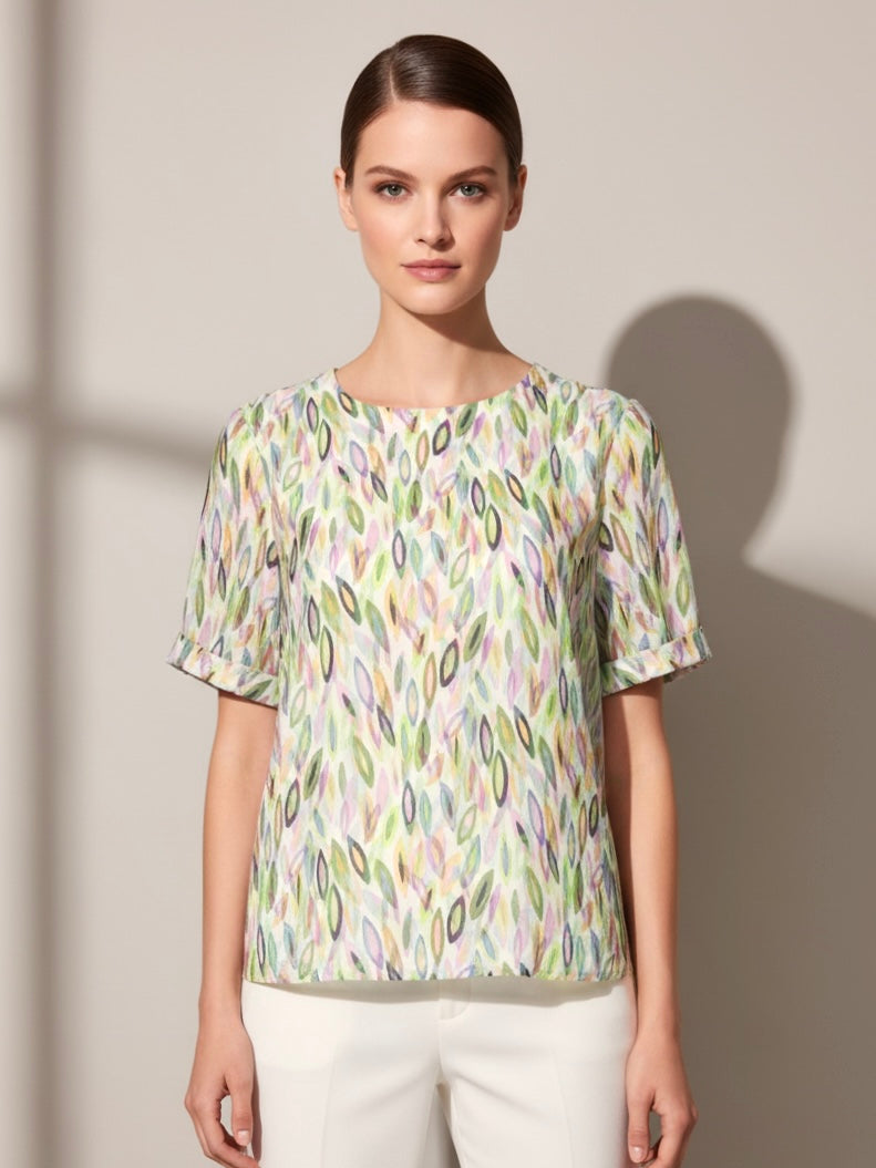 NEW Blouse with Print - GERRY WEBER