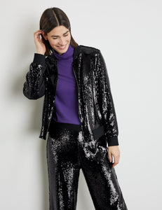 Jacket with Sequins