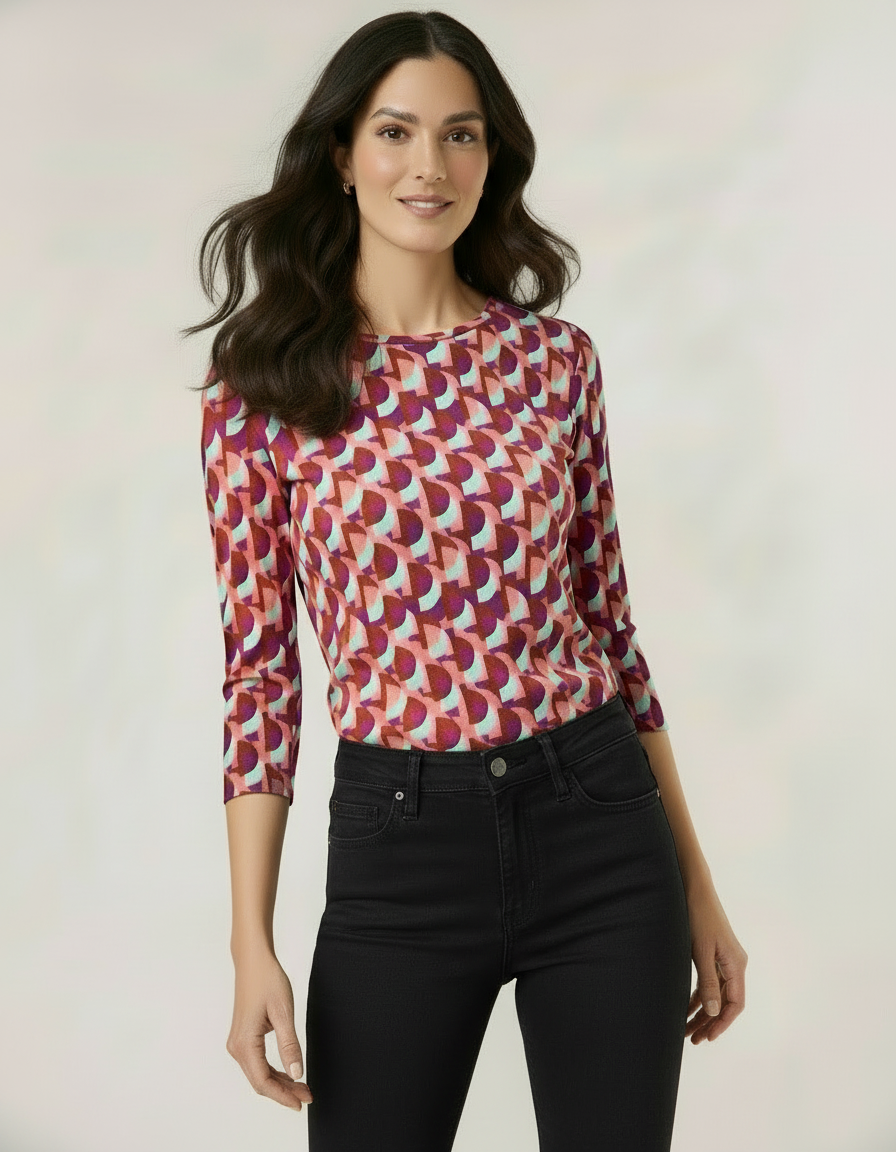 Top with Print