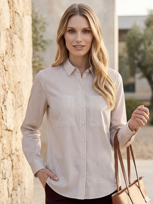 NEW Blouse with Fine Stripes - GERRY WEBER