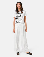 Flowing Trouser with Pinstripes