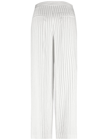Flowing Trouser with Pinstripes