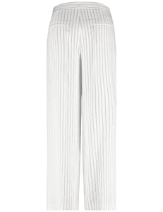 Flowing Trouser with Pinstripes