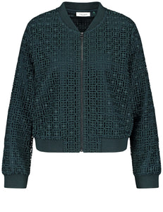Jacket with Broderie Anglaise