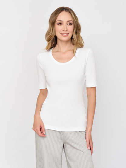 Ribbed T-shirt