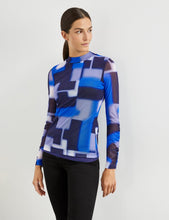 Long Sleeve Mesh Top