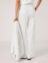 Flowing Trouser with Pinstripes