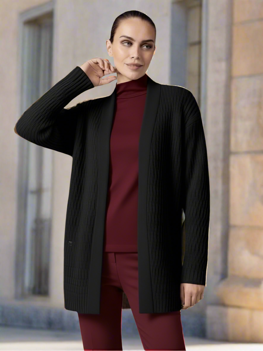 Knit Cardigan in Black
