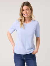 Top with Chiffon Trim