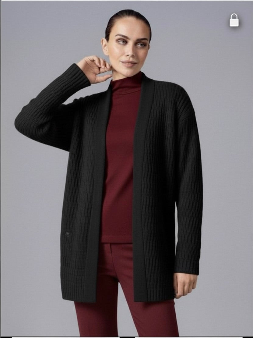 Knit Cardigan in Black