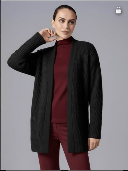 Knit Cardigan in Black