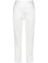 Pull-on Cotton Pant — White