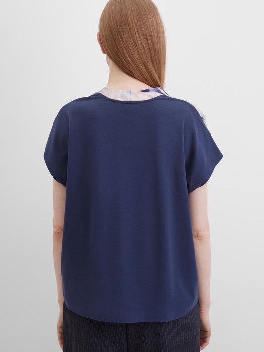 Top with Silky Front