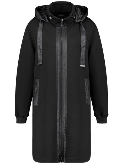 Coat with Detachable Hood