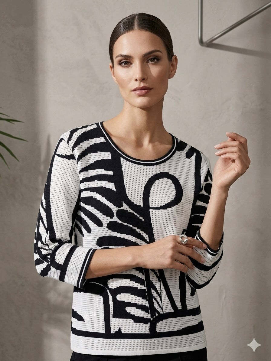 NEW Jacquard Pullover - GERRY WEBER