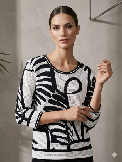 NEW Jacquard Pullover - GERRY WEBER