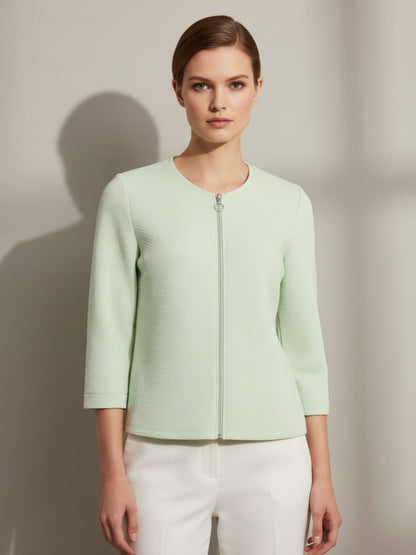 NEW Zippered Cardigan