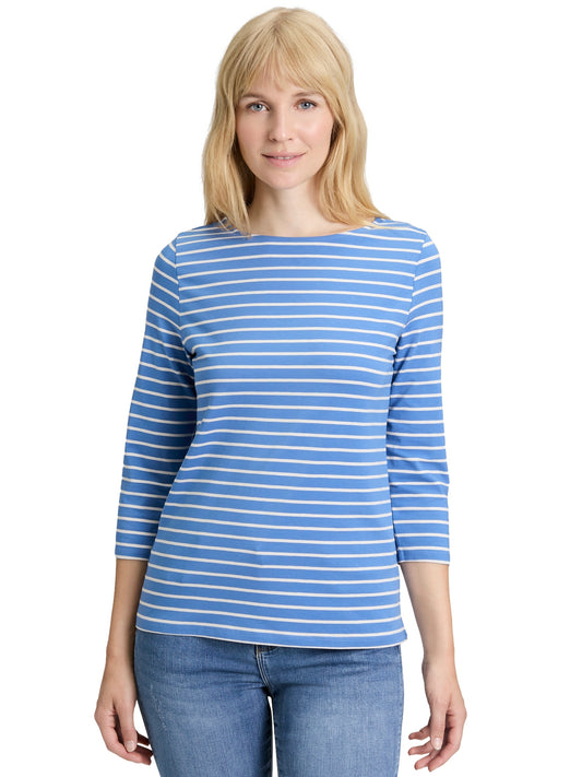 Top with Fine Stripes