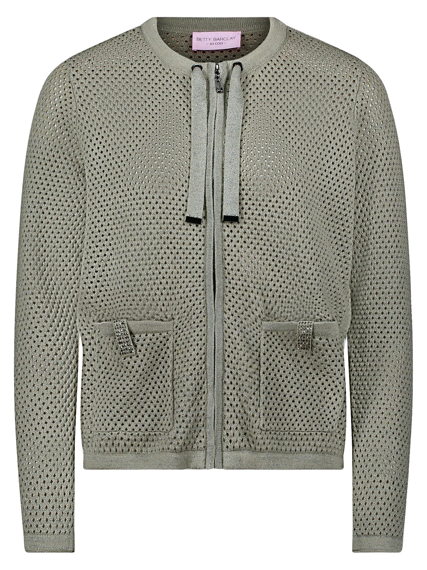 NEW Zippered Cardigan