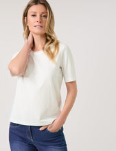 Top with Chiffon Trim