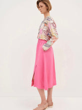 Pull-on Linen Skirt