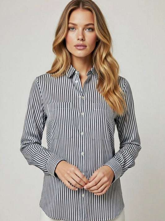 NEW Blouse with Fine Stripes - GERRY WEBER