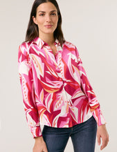 Blouse with a Floral Pattern