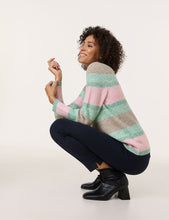 Pullover with Block Stripes