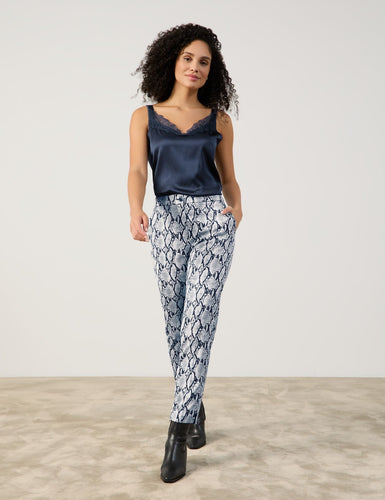 Snakeskin Pattern Trouser