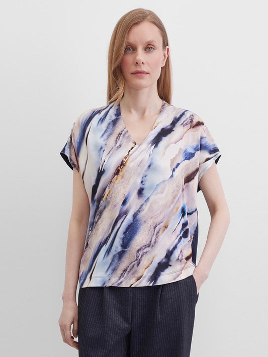 Top with Silky Front