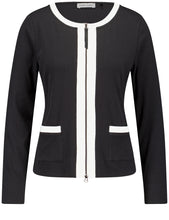 Zippered Cardigan