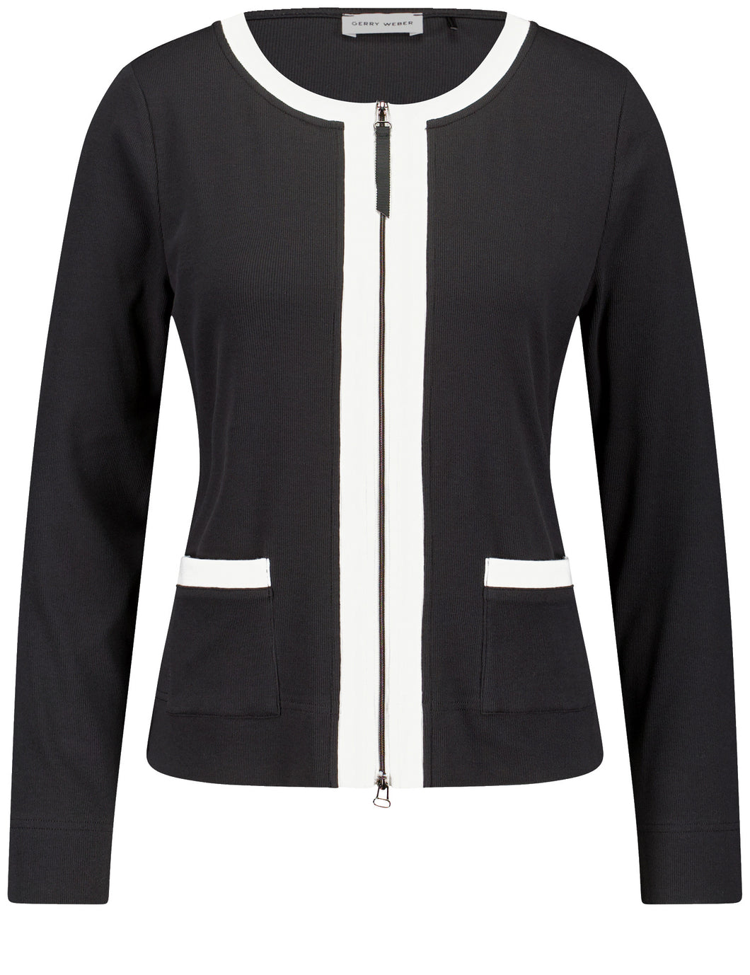 Zippered Cardigan