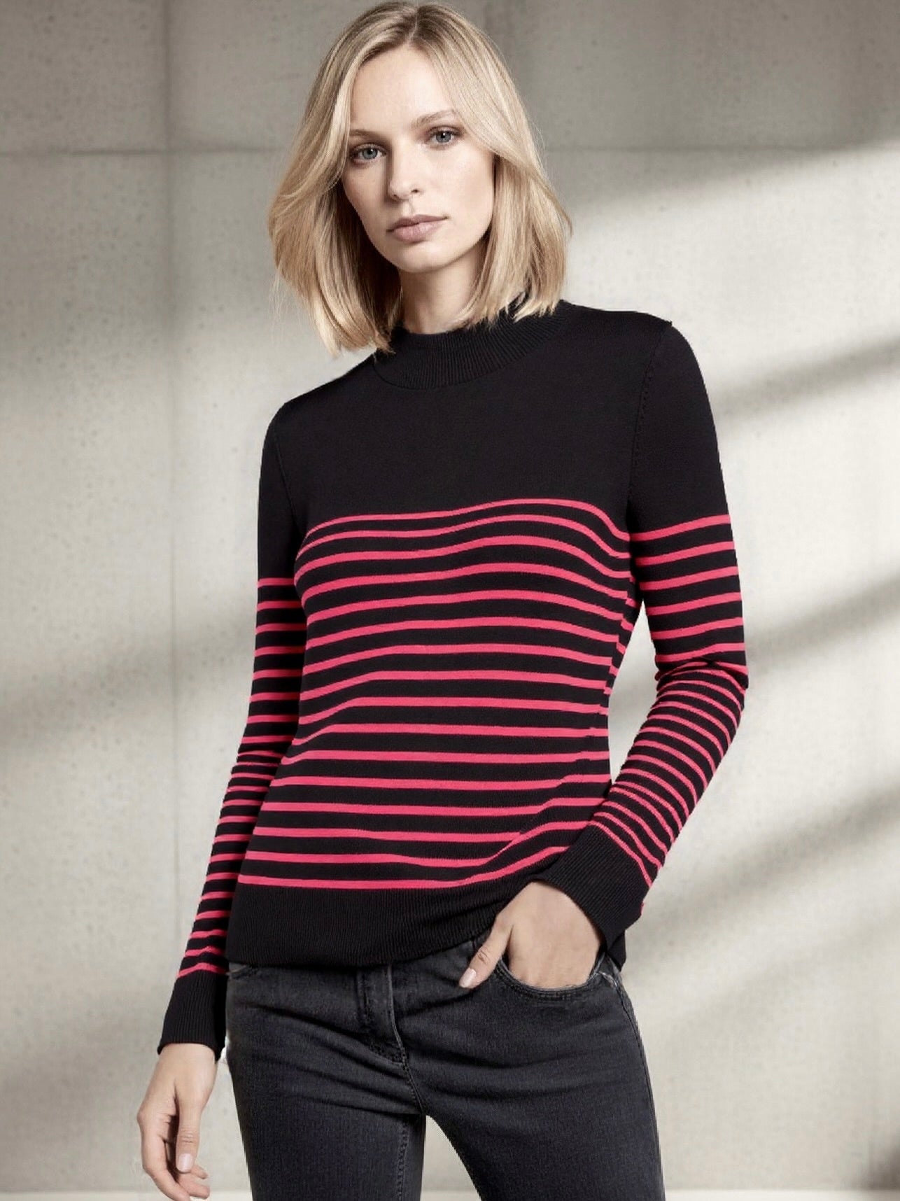 Pullover with Stripes