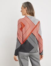 Pullover with a Graphic Pattern