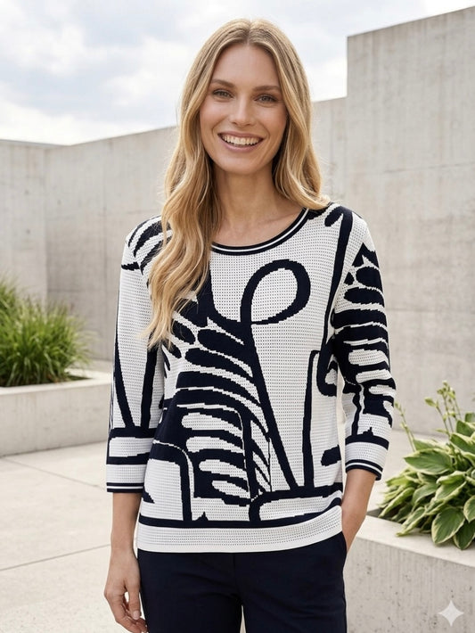 NEW Jacquard Pullover