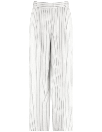 Flowing Trouser with Pinstripes