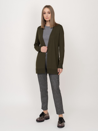 Cotton Blend Cardigan