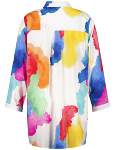 Artistic Print Blouse