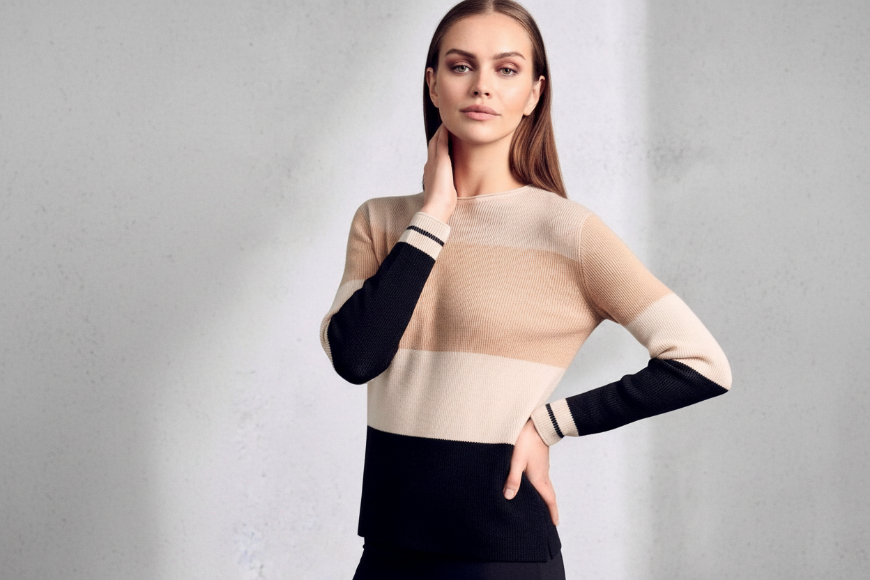 NEW Colourblock Pullover