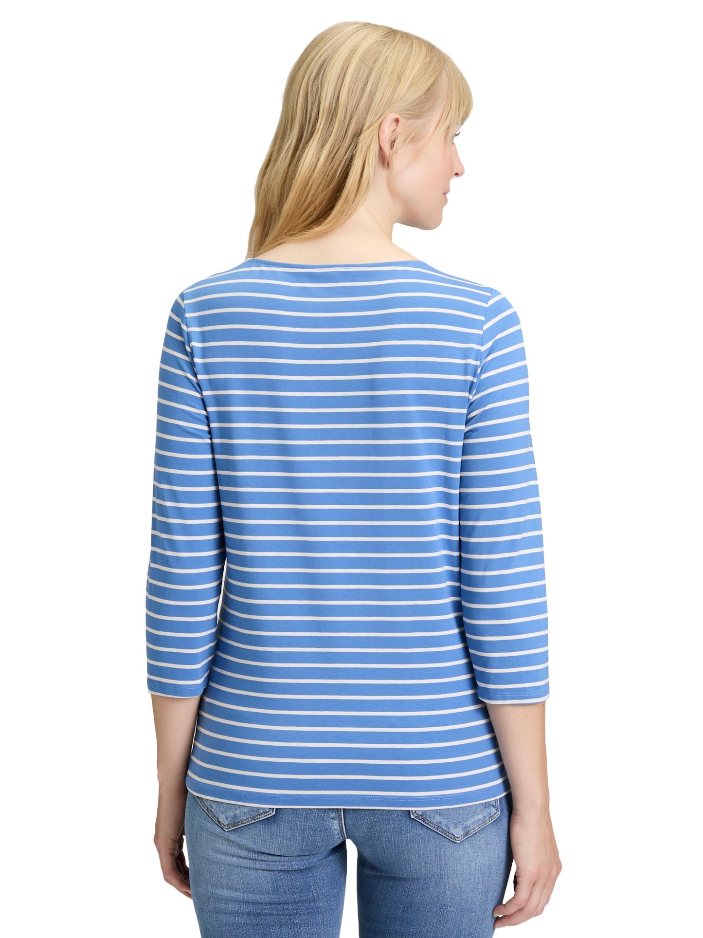Top with Fine Stripes