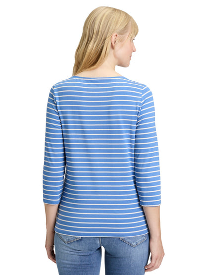 Top with Fine Stripes