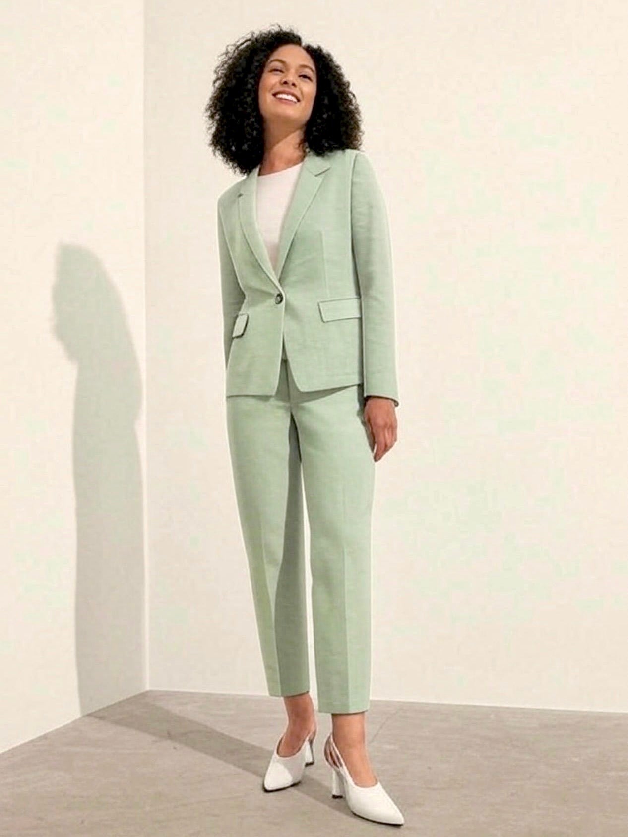Cotton Blend Pant